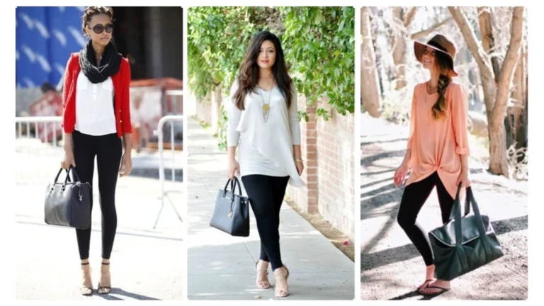 “19 Stylish Leggings + Sandals Looks to Try Now”