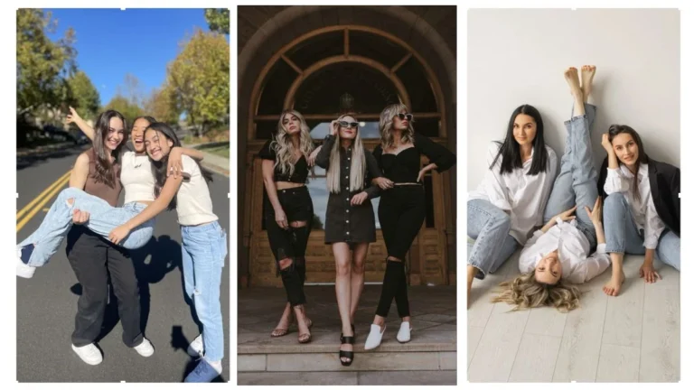 19 Cute Photoshoot Ideas for Three Best Friends