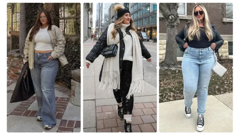 “18 Stylish Plus-Size Winter Rainy Day Looks”