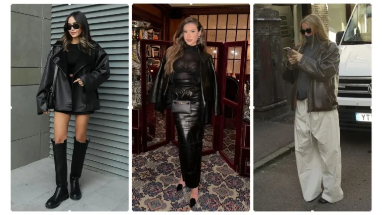“How to Wear a Leather Jacket: 16 Outfit Ideas”